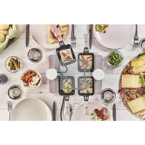 Bon marché 🤩 TTM 4 Transparence – Grils à Raclette ✔️ Protections acheteurs 9