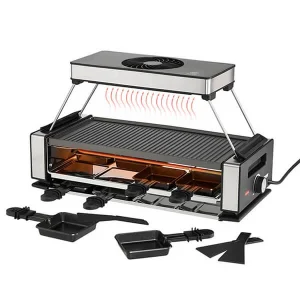 beauté Vente flash 💯 Unold Smokelesse Raclette Air 48785 – Grils à Raclette 😉 7