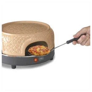 Vente flash ⭐ Trebs Four à Pizza 4 Personnes, Spartel Inclus – Grils à Raclette ⭐ beauté 7