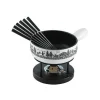 Vente flash 🎁 Kuhn Rikon Alpweide Set à Fondue Au Fromage à Induction 23 Cm – Kit De Fondue 🔥 Top ventes 7