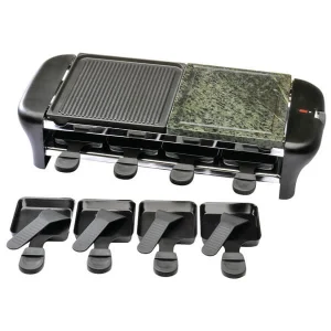 luxe soldes Grosses soldes 🔔 Primotecq RAC 8 Stone Grill – Grils à Raclette ❤️ 6