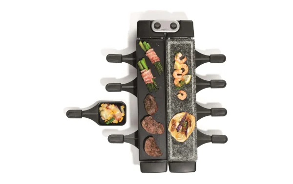 france en ligne Sortie 🔔 MAXXMEE Grill à Raclette Pour 8 Personnes – Grils à Raclette ✔️ 1