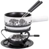 Offres 😉 Kadastar Service à Fondue Au Fromage Bénichon De Montagne E16 5 Pièce/s, Noir/Blanc – Kit De Fondue 🌟 Nouveau 7