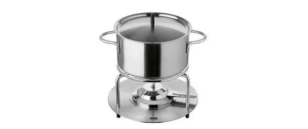 Nouveau 🌟 Stöckli Service à Fondue à La Viande Aragon Inox 3 Pièce/s, Argenté – Kit De Fondue 🧨 à prix d'occasion 1