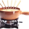 Retour Gratuit Acheter 🧨 Nouvel Service à Fondue Au Fromage Noce 9 Pièce/s, Brun – Kit De Fondue 💯 11