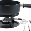 Satisfait ou Remboursé Nouveau 🤩 Kadastar Service à Fondue Au Fromage Royal 22 Pièce/s, Noir – Kit De Fondue 😀 5