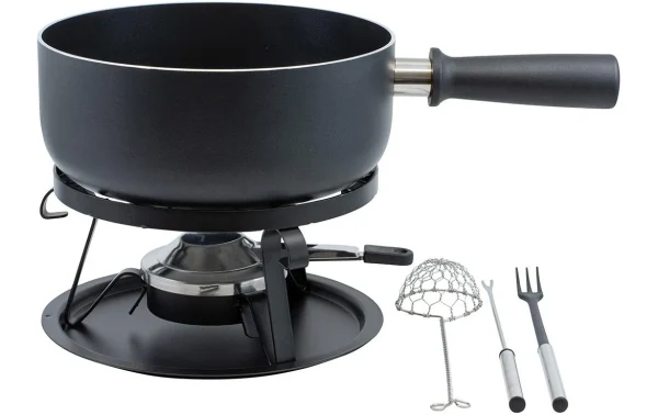 Satisfait ou Remboursé Nouveau 🤩 Kadastar Service à Fondue Au Fromage Royal 22 Pièce/s, Noir – Kit De Fondue 😀 1