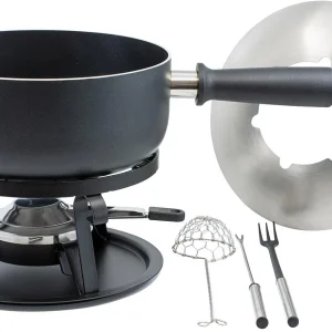 Satisfait ou Remboursé Nouveau 🤩 Kadastar Service à Fondue Au Fromage Royal 22 Pièce/s, Noir – Kit De Fondue 😀 7