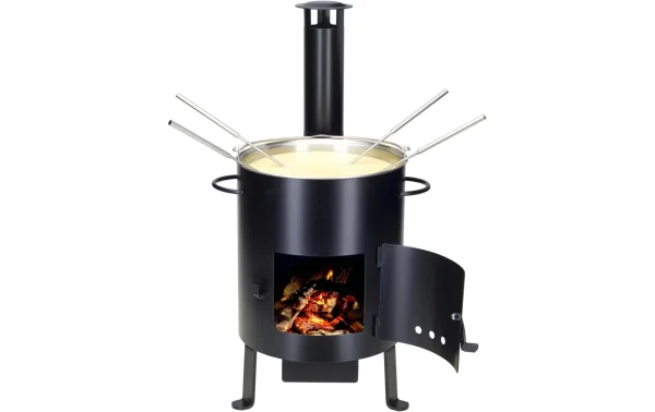 soldes en ligne Sortie 😀 Nouvel Four à Fondue Au Fromage Openair 5 Pièce/s, Noir – Kit De Fondue ⌛ 3