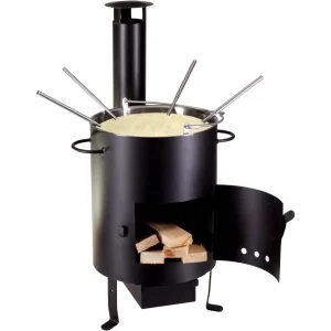 soldes en ligne Sortie 😀 Nouvel Four à Fondue Au Fromage Openair 5 Pièce/s, Noir – Kit De Fondue ⌛ 9
