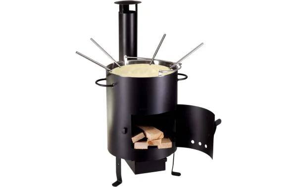 soldes en ligne Sortie 😀 Nouvel Four à Fondue Au Fromage Openair 5 Pièce/s, Noir – Kit De Fondue ⌛ 4