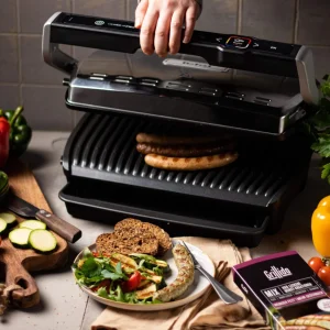 Grosses soldes ✔️ Tefal Gril De Contact Optigrill Elite XL GC760D12 2200 W – Gril De Contact ⭐ Pas Cher Magasin Soldes 9
