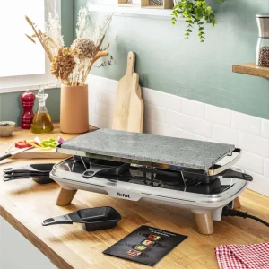 Nouveau ⭐ Tefal Grill à Raclette Perrade’Gourmet 8 Personnes – Grils à Raclette 🔥 boutique paris 9