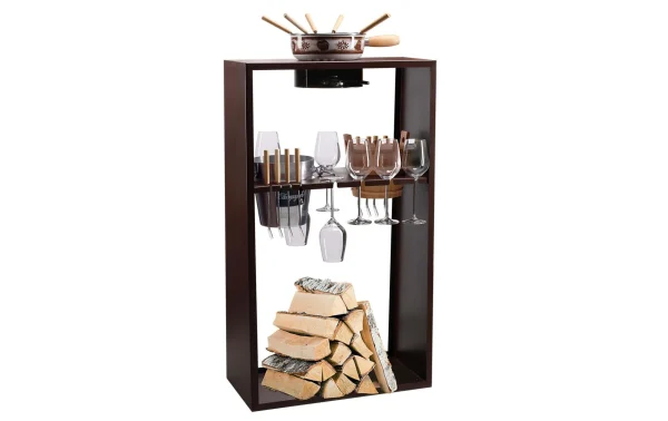 se précipiter pour acheter De gros 👏 Nouvel Bar à Fondue Winter-Dream 17 Pièce/s, Brun – Kit De Fondue 😍 1