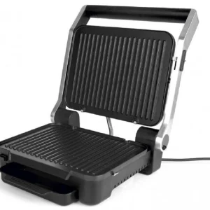 pas cher marque Grosses soldes ⭐ MAXXMEE Gril De Contact Digital 2000 W, Acier Inoxydable/noir – Gril De Contact 🎁 9