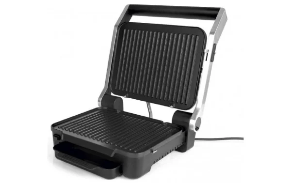 pas cher marque Grosses soldes ⭐ MAXXMEE Gril De Contact Digital 2000 W, Acier Inoxydable/noir – Gril De Contact 🎁 4